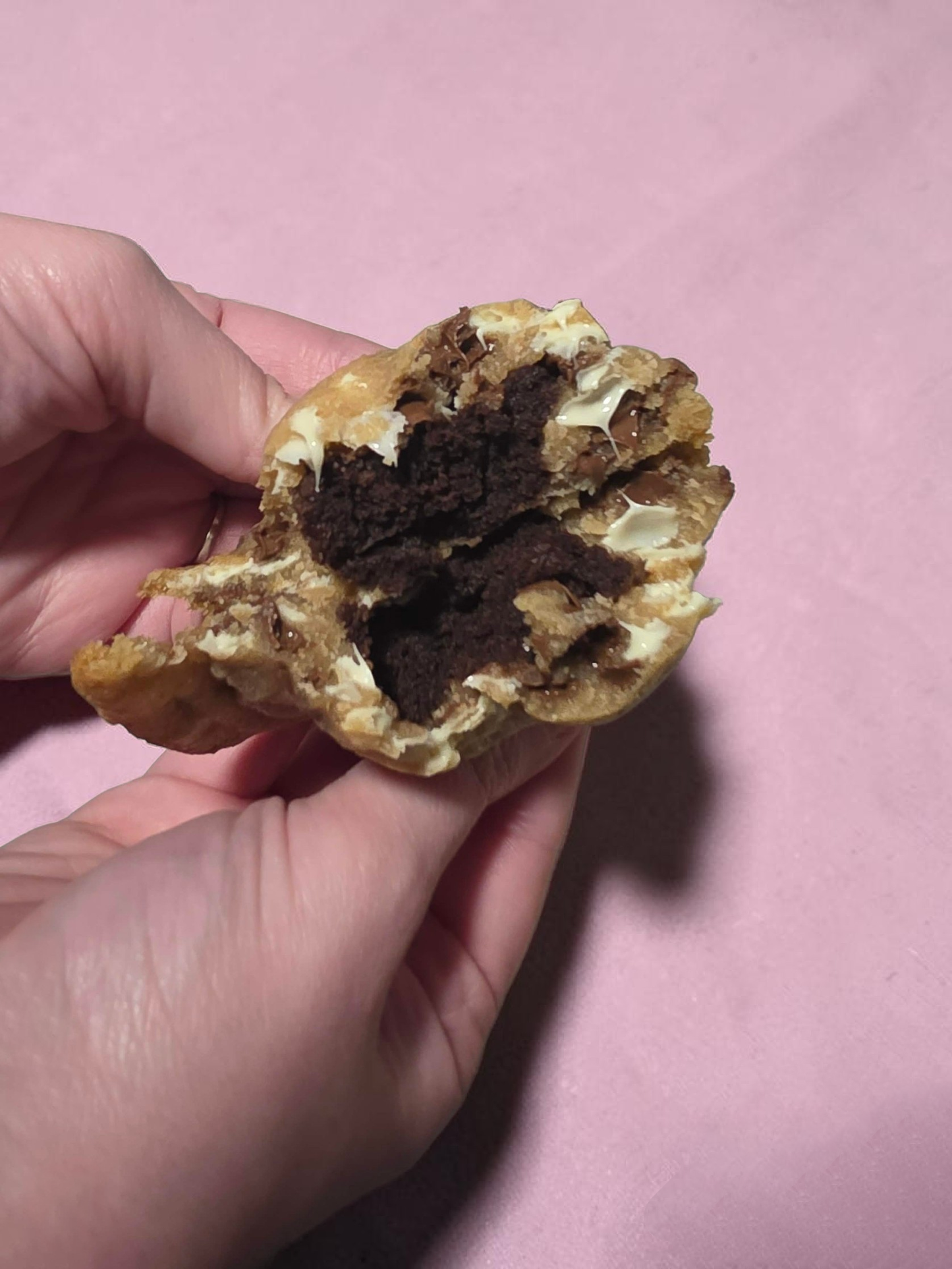 Brownie Stuffed Cookie