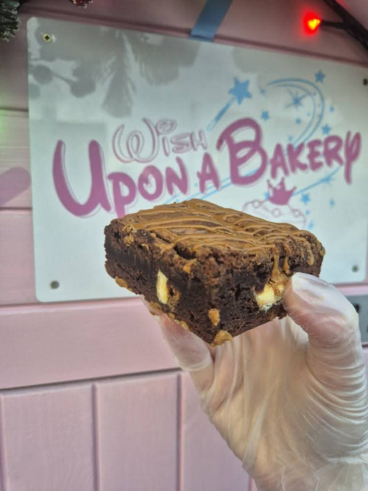 Biscoff And White Chocolate Brownie